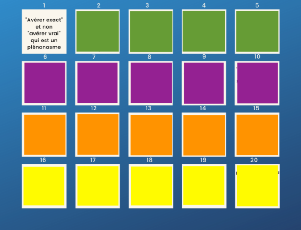 Demandez votre calendrier de révisions : 1 post it par jour = 1 règle